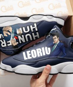 Leorio JD13 Sneakers Hunter X Hunter Custom Anime Shoes - 4 - GearAnime