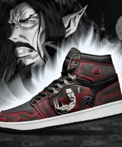 Castlevania Dracula Sneakers Custom Anime Shoes - 4 - GearAnime