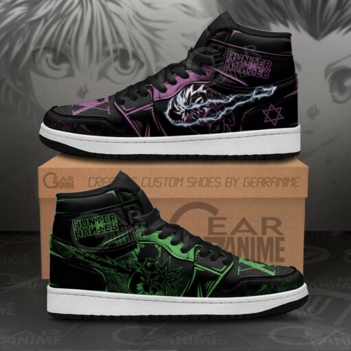 HxH Gon and Killua Sneakers Hunter x Hunter Custom Anime Shoes - 1 - GearAnime