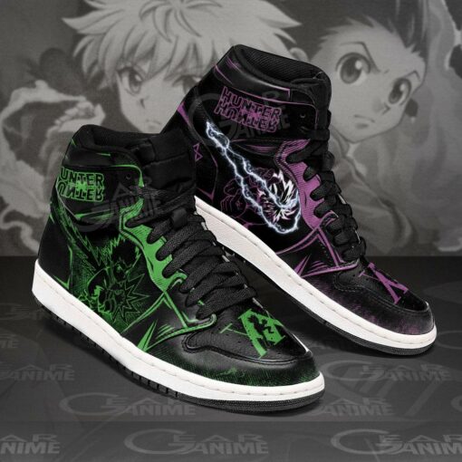 HxH Gon and Killua Sneakers Hunter x Hunter Custom Anime Shoes - 2 - GearAnime