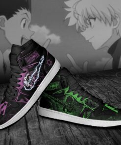 HxH Gon and Killua Sneakers Hunter x Hunter Custom Anime Shoes - 4 - GearAnime