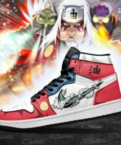 Jiraiya Sage Mode Sneakers Naruto Custom Anime Shoes - 4 - GearAnime