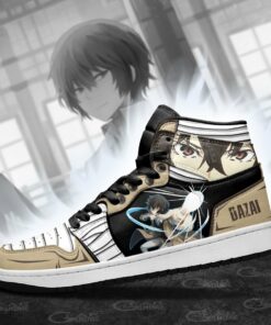 Dazai Osamu Sneakers Bungou Stray Dogs Anime Shoes - 3 - GearAnime