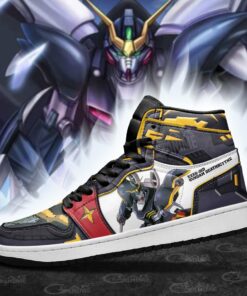 XXXG-01D Gundam Deathscythe Sneakers Custom Anime Shoes - 4 - GearAnime