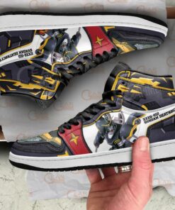 XXXG-01D Gundam Deathscythe Sneakers Custom Anime Shoes - 3 - GearAnime