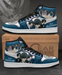 Ciel Phantomhive Sneakers Black Butler Anime Shoes - 1 - GearAnime