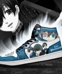 Ciel Phantomhive Sneakers Black Butler Anime Shoes - 4 - GearAnime