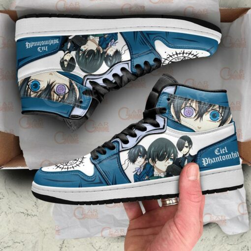 Ciel Phantomhive Sneakers Black Butler Anime Shoes - 3 - GearAnime