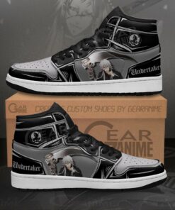 Undertaker Sneakers Black Butler Anime Shoes - 1 - GearAnime