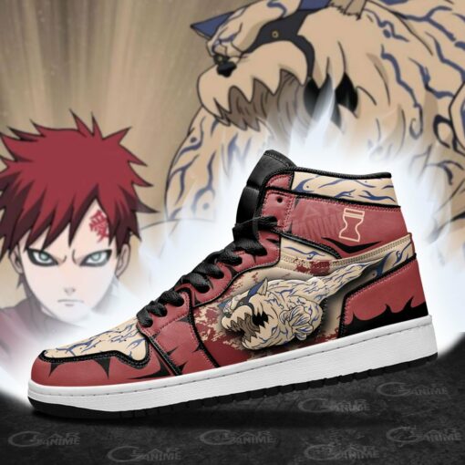 Shukaku Tailed Beast Sneakers Naruto Custom Anime Shoes - 3 - GearAnime