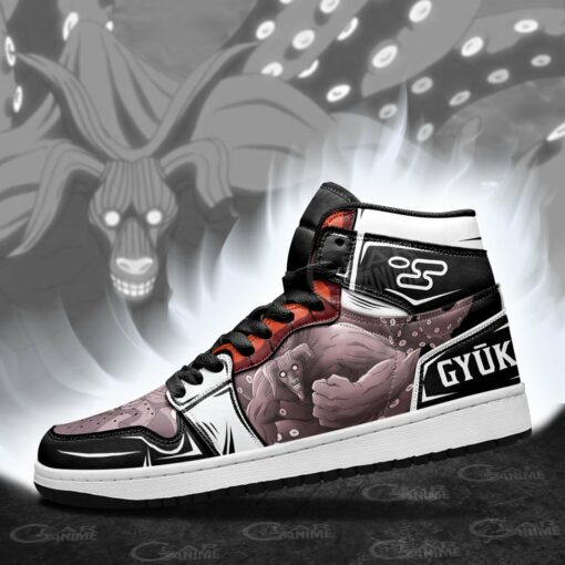 Gyuki Tailed Beast Sneakers Naruto Custom Anime Shoes - 3 - GearAnime