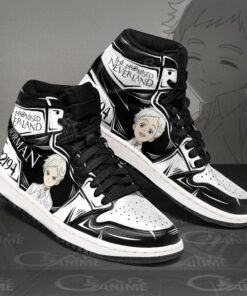 Norman The Promised Neverland Sneakers Custom Anime Shoes - 2 - GearAnime