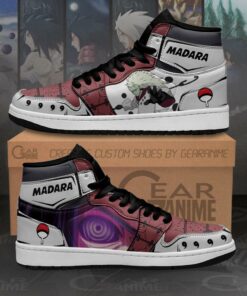 Uchiha Madara Sneakers Anime Custom Shoes - 1 - GearAnime