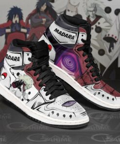 Uchiha Madara Sneakers Anime Custom Shoes - 4 - GearAnime