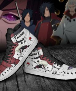 Uchiha Madara Sneakers Anime Custom Shoes - 3 - GearAnime