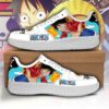 Monkey D Luffy Sneakers Custom One Piece Anime Shoes Fan PT04 - 1 - GearAnime