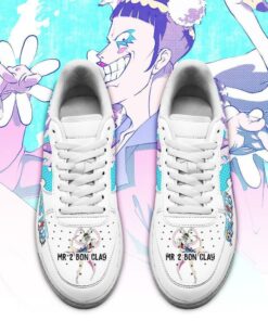 Mr 2 Bon Clay Sneakers Custom One Piece Anime Shoes Fan PT04 - 2 - GearAnime