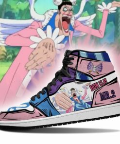Mr 2 Bon Clay Sneakers One Piece Anime Shoes Fan Gift MN06 - 3 - GearAnime