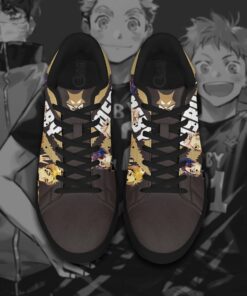 Haikyu MSBY Skate Shoes Black Haikyu!! Custom Anime Shoes - 4 - GearAnime