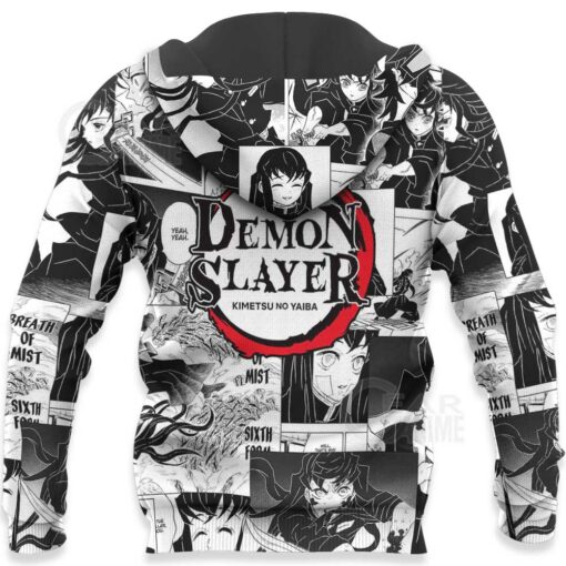 Demon Slayer Muichiro Tokito Hoodie Anime Mix Manga KNY Shirt - 7 - GearAnime