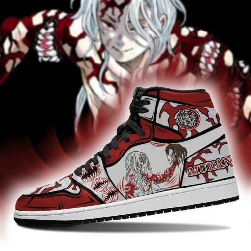 Muzan Kibutsuji Sneakers Costume Demon Slayer Anime Shoes MN04 - 3 - GearAnime