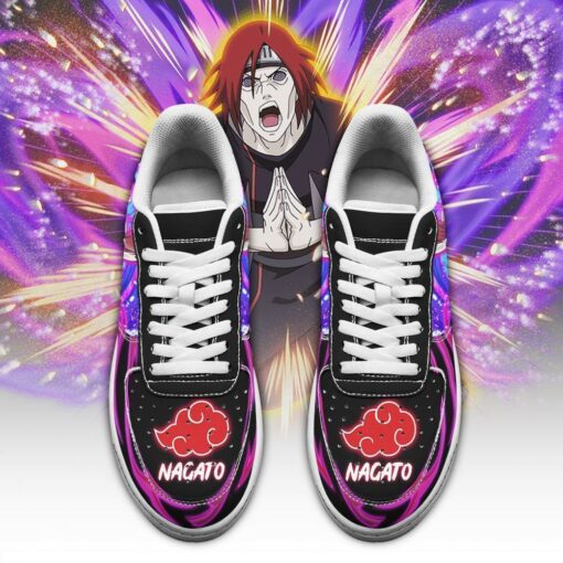 Nagato Sneakers Custom Naruto Anime Shoes Leather - 2 - GearAnime