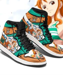 Nami Sneakers Clima Tact Skill One Piece Anime Shoes Fan MN06 - 2 - GearAnime