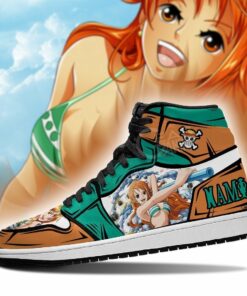 Nami Sneakers Clima Tact Skill One Piece Anime Shoes Fan MN06 - 3 - GearAnime