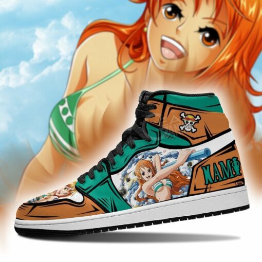 Nami Sneakers Clima Tact Skill One Piece Anime Shoes Fan MN06 - 3 - GearAnime