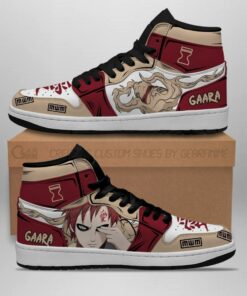 Naruto Gaara Shoes Sand Skill Costume Anime Sneakers - 2 - GearAnime