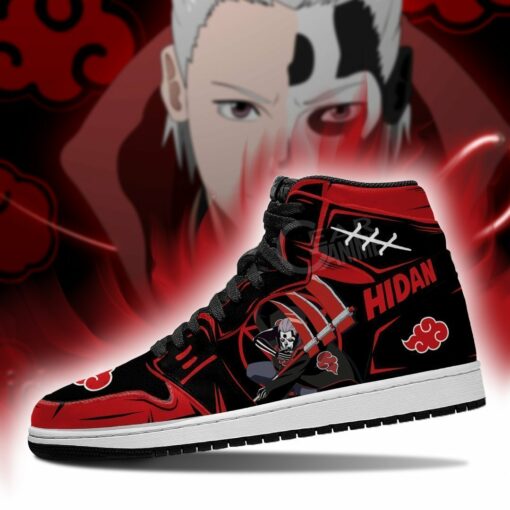Naruto Hidan Shoes Akatsuki Symbol Costume Anime Sneakers - 3 - GearAnime