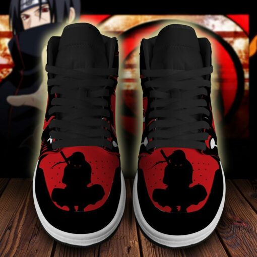 Naruto Itachi Shoes Eyes High Top Costume Anime Sneakers - 3 - GearAnime