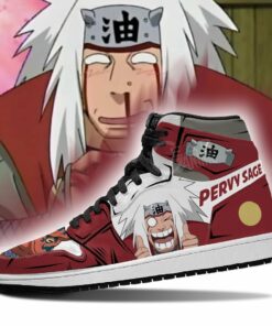 Naruto Jiraiya Shoes Funny Face Costume Boots Naruto Anime Sneakers - 3 - GearAnime