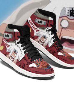 Naruto Jiraiya Shoes Funny Face Costume Boots Naruto Anime Sneakers - 1 - GearAnime