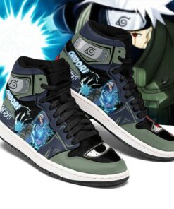 Naruto Kakashi Shoes Chidori Skill Costume Anime Sneakers - 1 - GearAnime