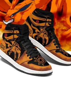 Naruto Kurama Shoes Symbol Costume Boots Naruto Anime Sneakers - 1 - GearAnime