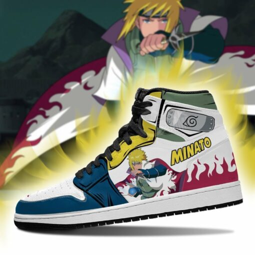 Naruto Minato Namikaze Shoes Symbol Costume Anime Sneakers - 3 - GearAnime