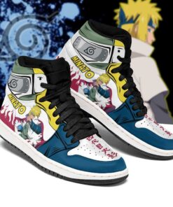Naruto Minato Namikaze Shoes Symbol Costume Anime Sneakers - 1 - GearAnime