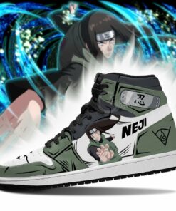 Naruto Neji Hyuga Shoes Uniform Costume Anime Sneakers - 3 - GearAnime