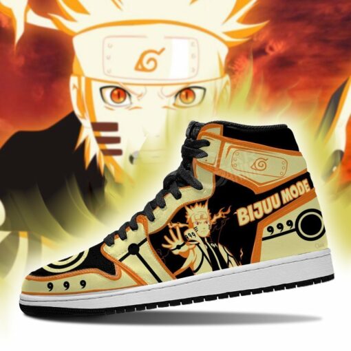 Naruto Nine-Tails Shoes Chakra Mode Costume Anime Sneakers - 4 - GearAnime