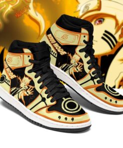 Naruto Nine-Tails Shoes Chakra Mode Costume Anime Sneakers - 1 - GearAnime