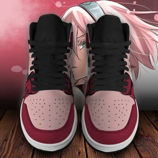 Naruto Sakura Haruno Shoes Symbol Costume Anime Sneakers - 4 - GearAnime