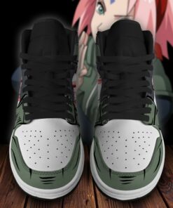 Naruto Sakura Haruno Shoes Uniform Costume Anime Sneakers - 4 - GearAnime