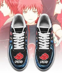 Naruto Sasori Sneakers Custom Naruto Anime Shoes Leather - 2 - GearAnime