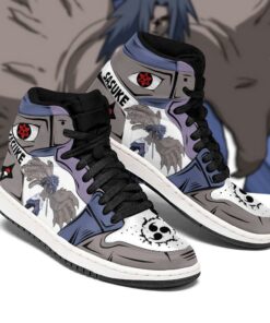 Naruto Sasuke Shoes Cursed Seal of Heaven Costume Anime Sneakers - 1 - GearAnime