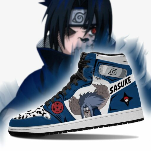 Naruto Sasuke Shoes Cursed Seal of Heaven Power Anime Sneakers - 3 - GearAnime