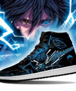 Naruto Sasuke Shoes Skill Rinegan Eyes Anime Sneakers - 3 - GearAnime