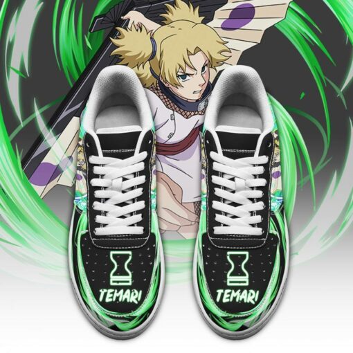 Naruto Temari Sneakers Custom Naruto Anime Shoes Leather - 2 - GearAnime