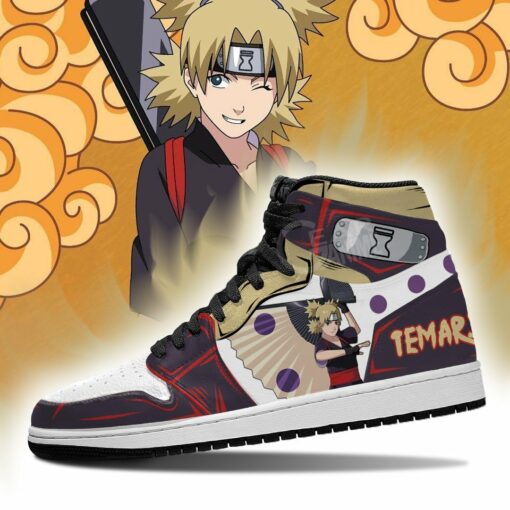 Naruto Temari Shoes Skill Costume Boots Naruto Anime Sneakers - 3 - GearAnime
