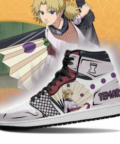 Naruto Temari Shoes Uniform Costume Boots Naruto Anime Sneakers - 3 - GearAnime